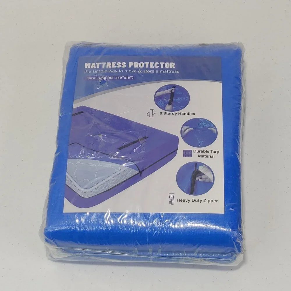 Mattress Protector For Moving / Storing King Size Mattress Reusable